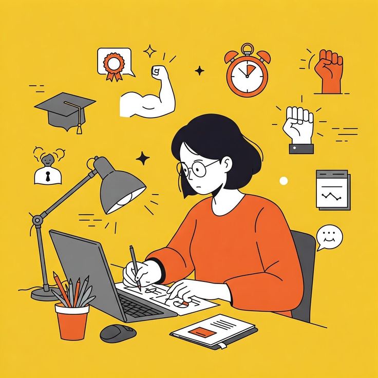 Lächelnde Person mit geschlossenen Augen beim Meditieren